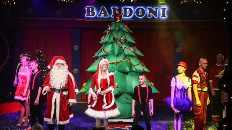 Fra Circus Baldonis juleforestilling