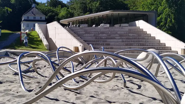 Legeplads ved GeoCenter Møns Klint