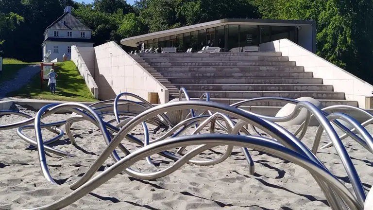 Legeplads ved GeoCenter Møns Klint